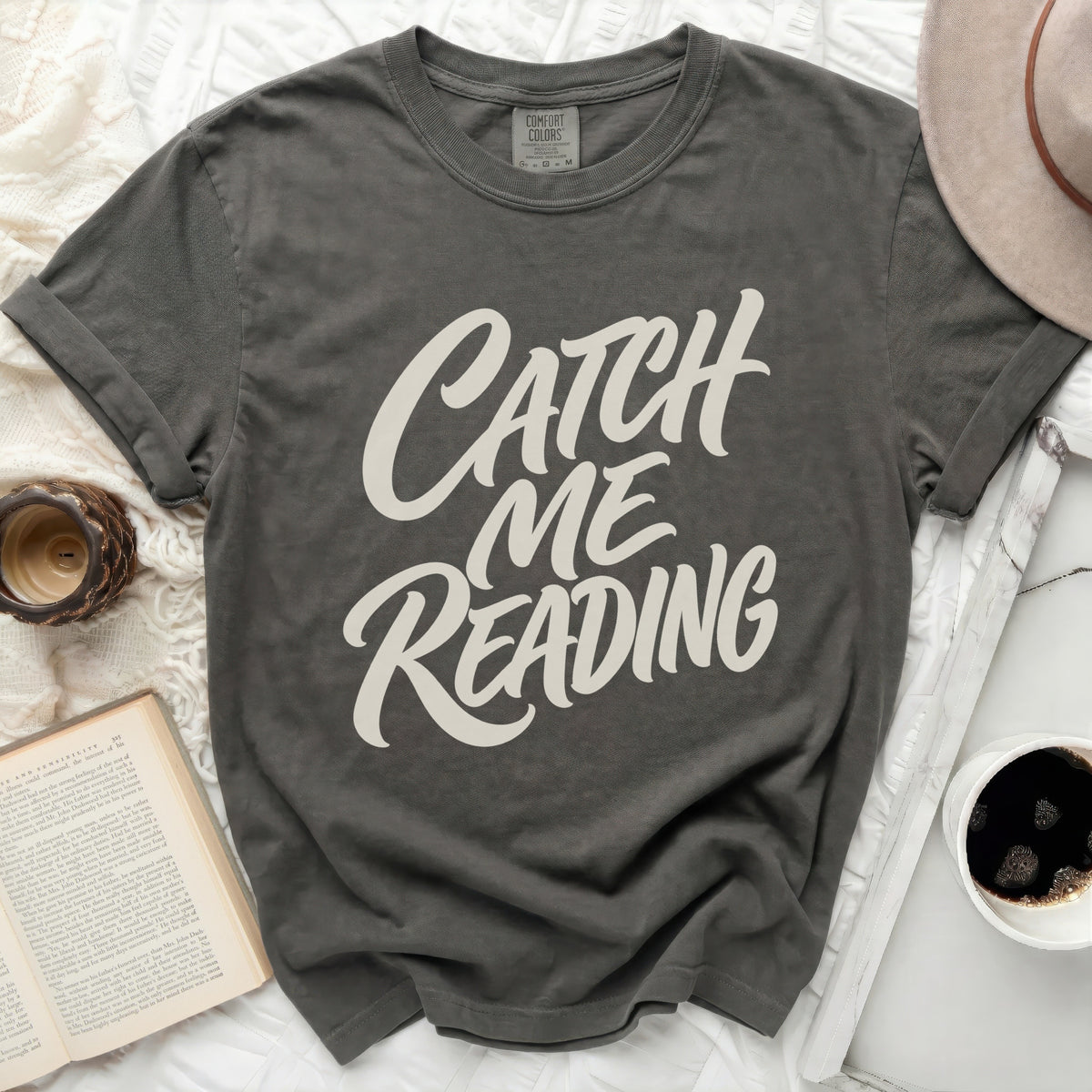 Catch Me Reading Tee