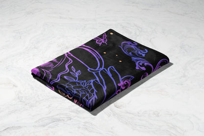 Floral and Butterfly Design Blanket for Unique Style