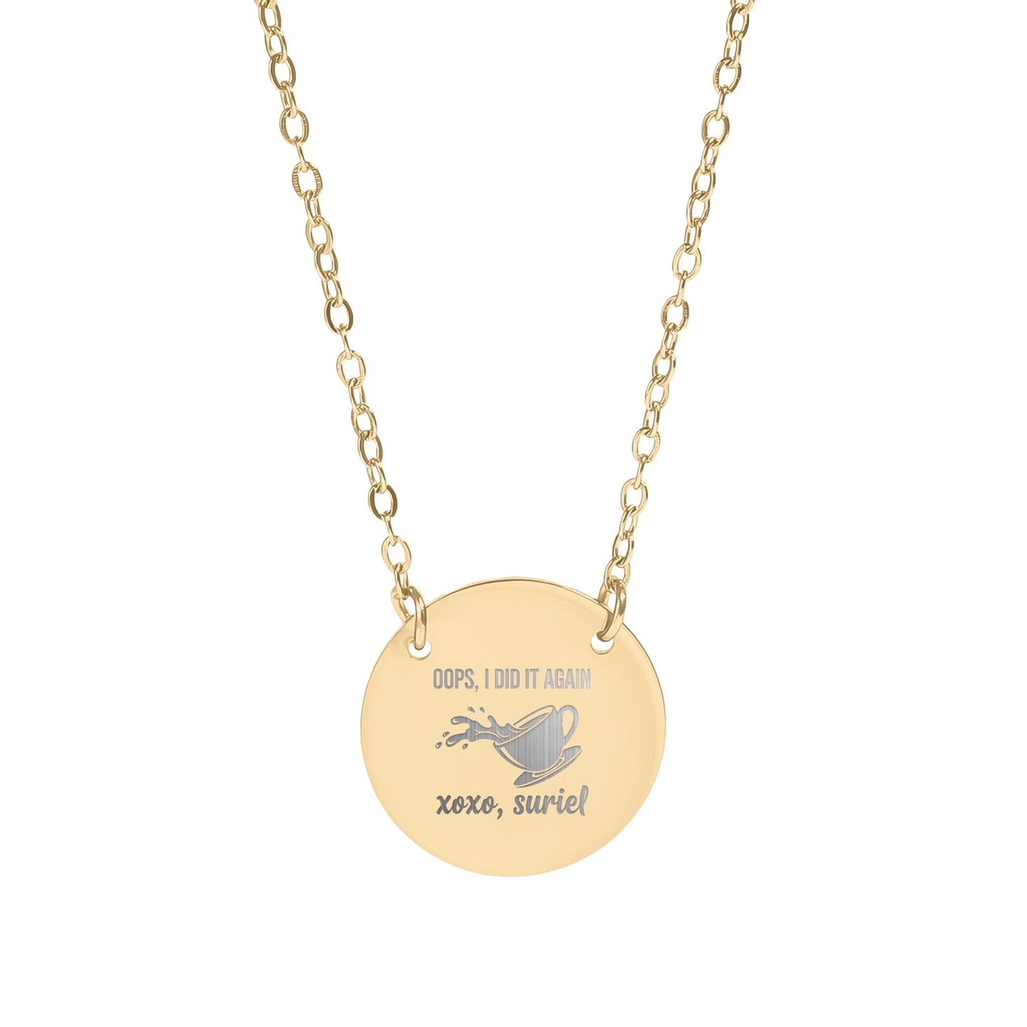Oops I Did It Again Xoxo Suriel Necklace Product