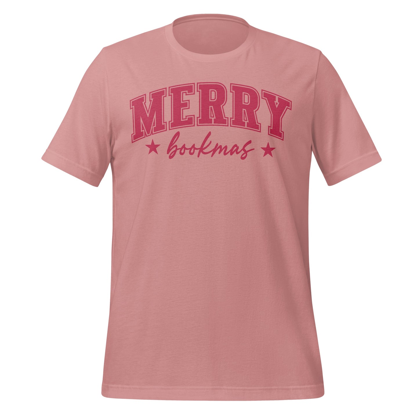 Merry Bookmas Graphic T-shirt Christmas Apparel