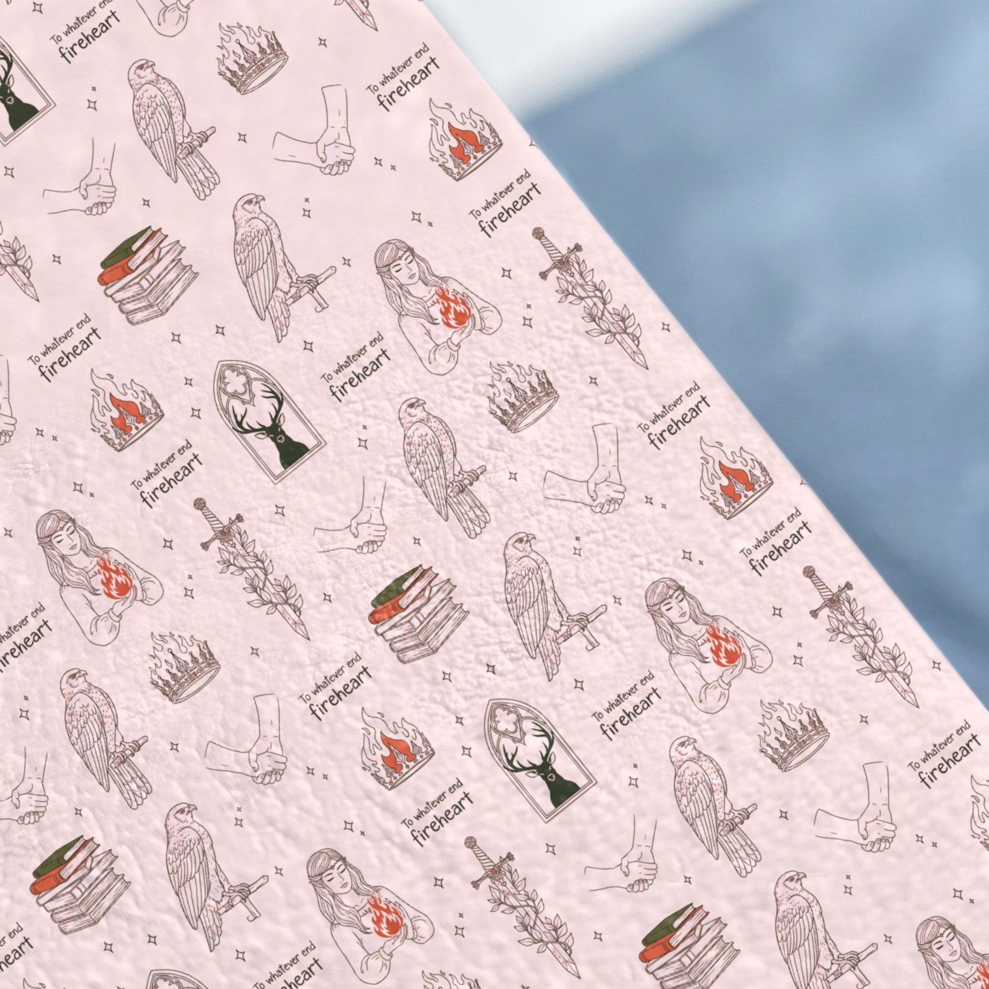 To Whatever End Fireheart Crown Sword Book Pattern product type