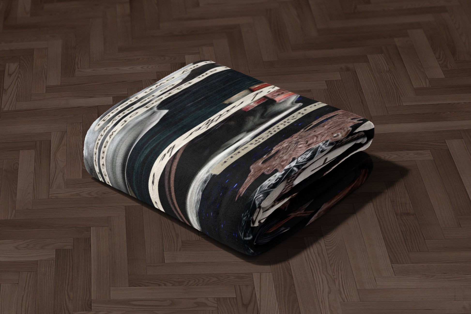 Artistic Abstract Soft Cozy Winter Blanket product