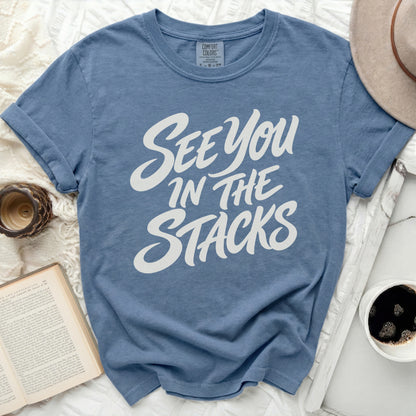 In The Stacks Tee