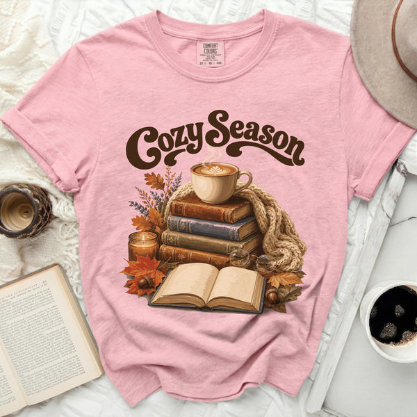 Cozy Season Tee in Blossom