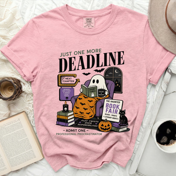 Just One More Deadline Tee in Blossom