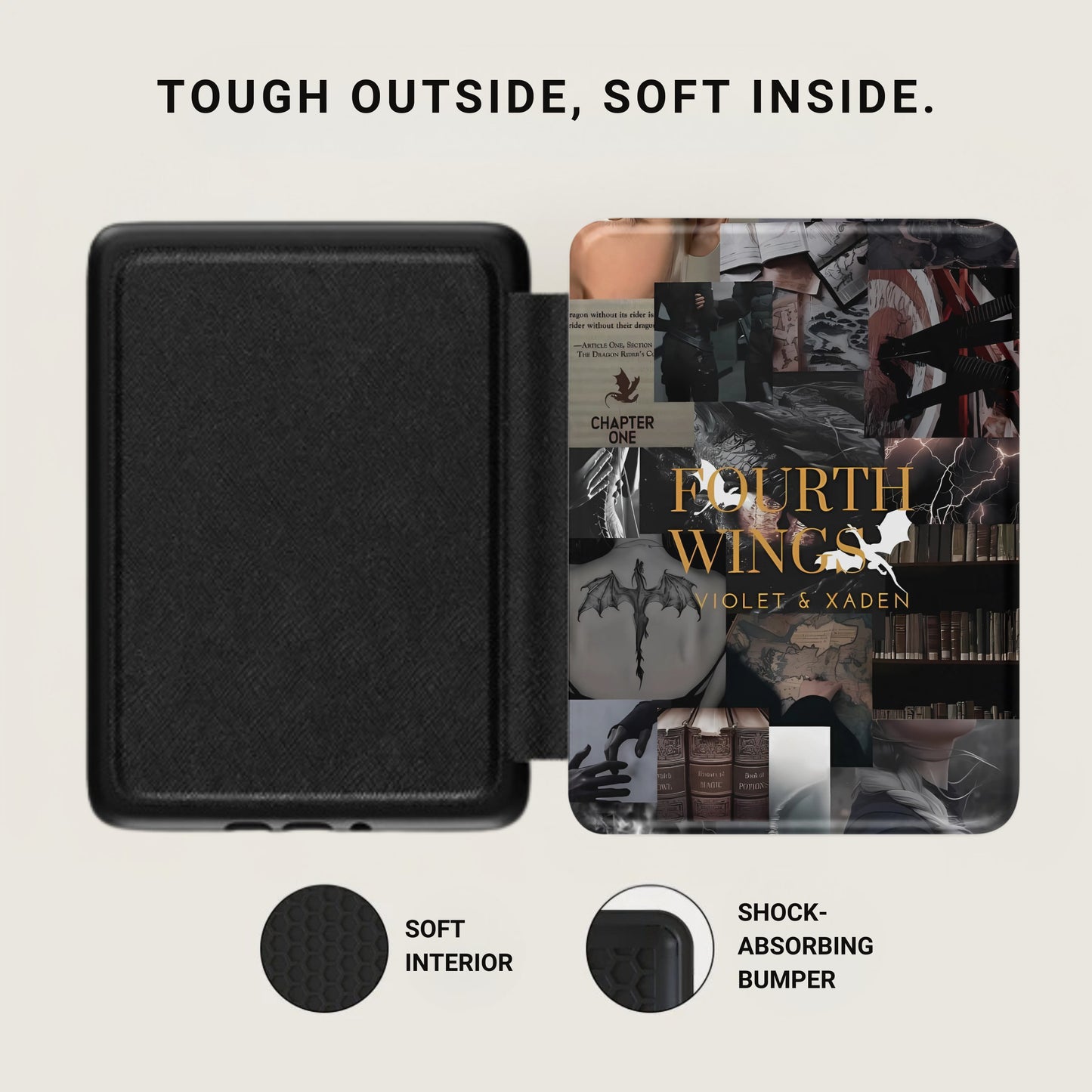 Fourth Wings Violet & Xaden Tough Outside Soft Inside product type