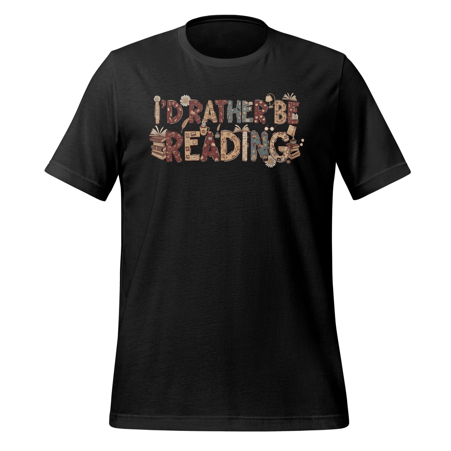 I'd Rather Be Reading Graphic T-Shirt product