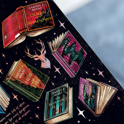 Sarah J Maas Throne of Glass book covers design product type
