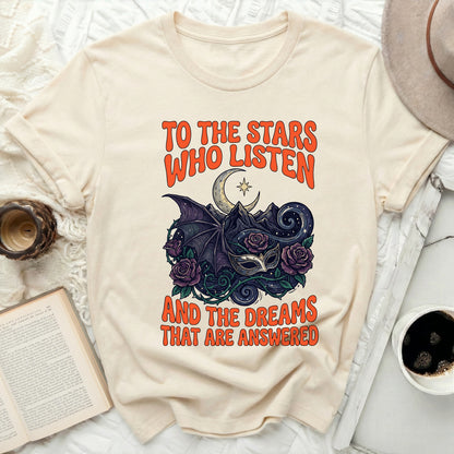 TO THE STARS WHO LISTEN AND THE DREAMS product type
Stars Who Listen
Dreams Answered
Crescent Moon
Celestial Design
Bat Creature
Masquerade Mask
Rose Vines
Fantasy Theme
Gothic Aesthetic
Mystical Artwork
Dark Romance
Enchanted Realm
Spiritual Quote
Unique Graphic
Whimsical Art
Night Vibes
Mountain Scape
Starry Night
Artistic Print
Inspirational Text