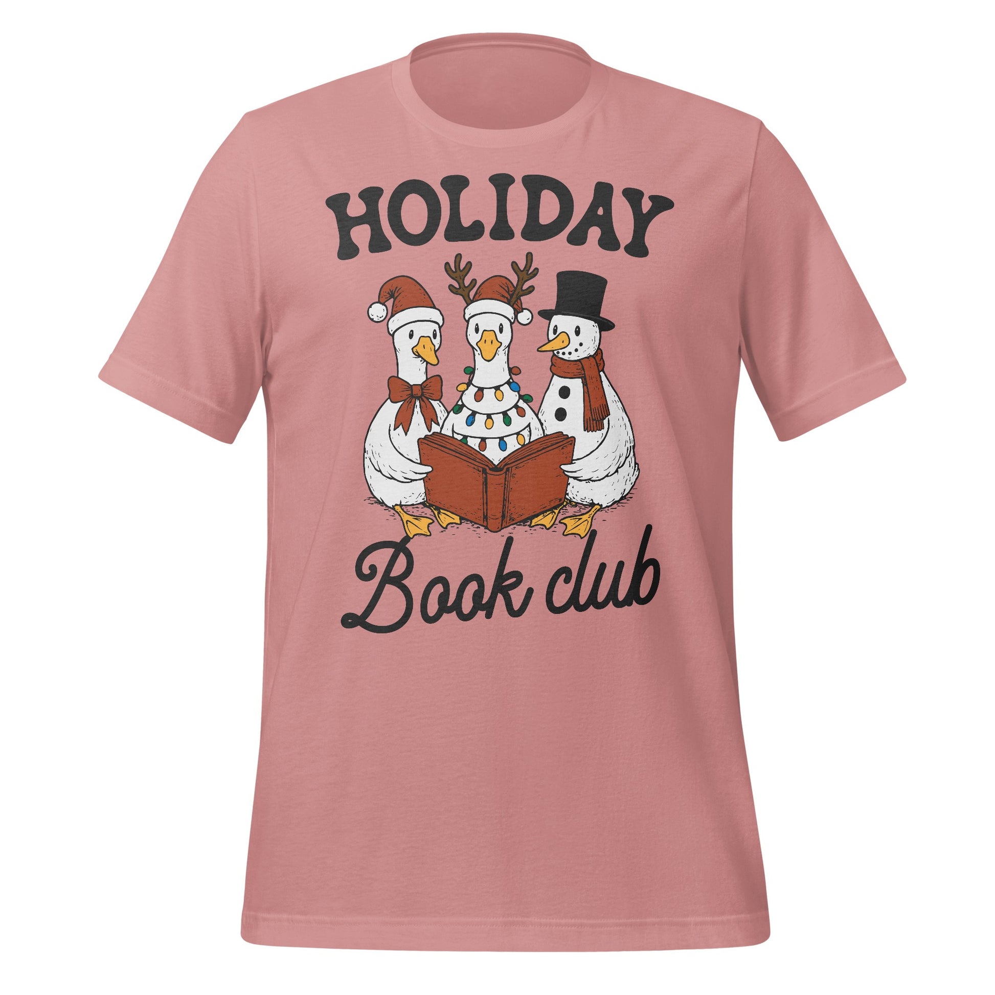 HOLIDAY Book Club Funny Festive Christmas T-Shirt