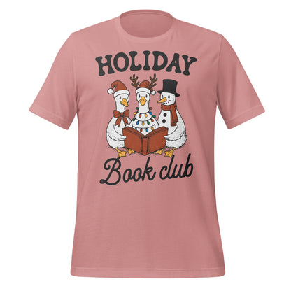 HOLIDAY Book Club Funny Festive Christmas T-Shirt