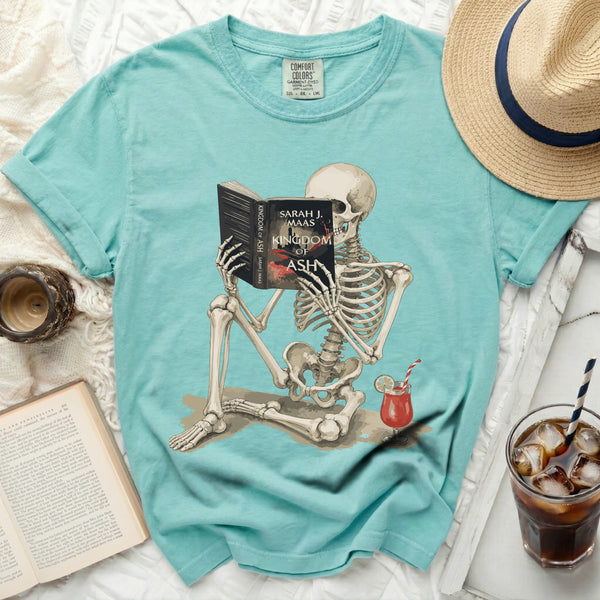 Kingdom of Ash Skeleton Tee in Island Reef