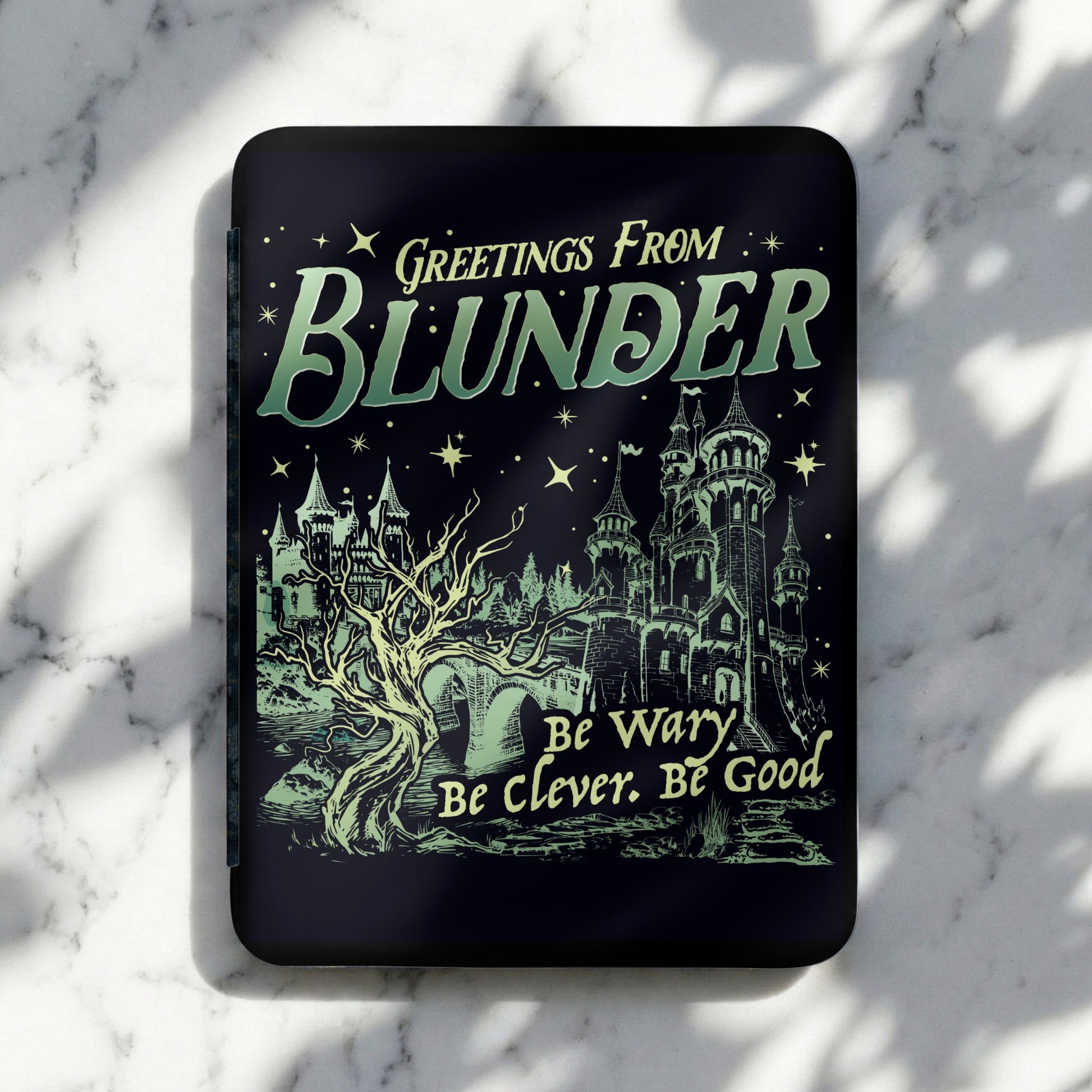 Greetings From Blunder Be Wary Be Clever. Be Good product type
