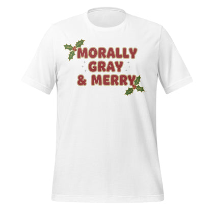 Morally Gray and Merry Printed T-shirt
