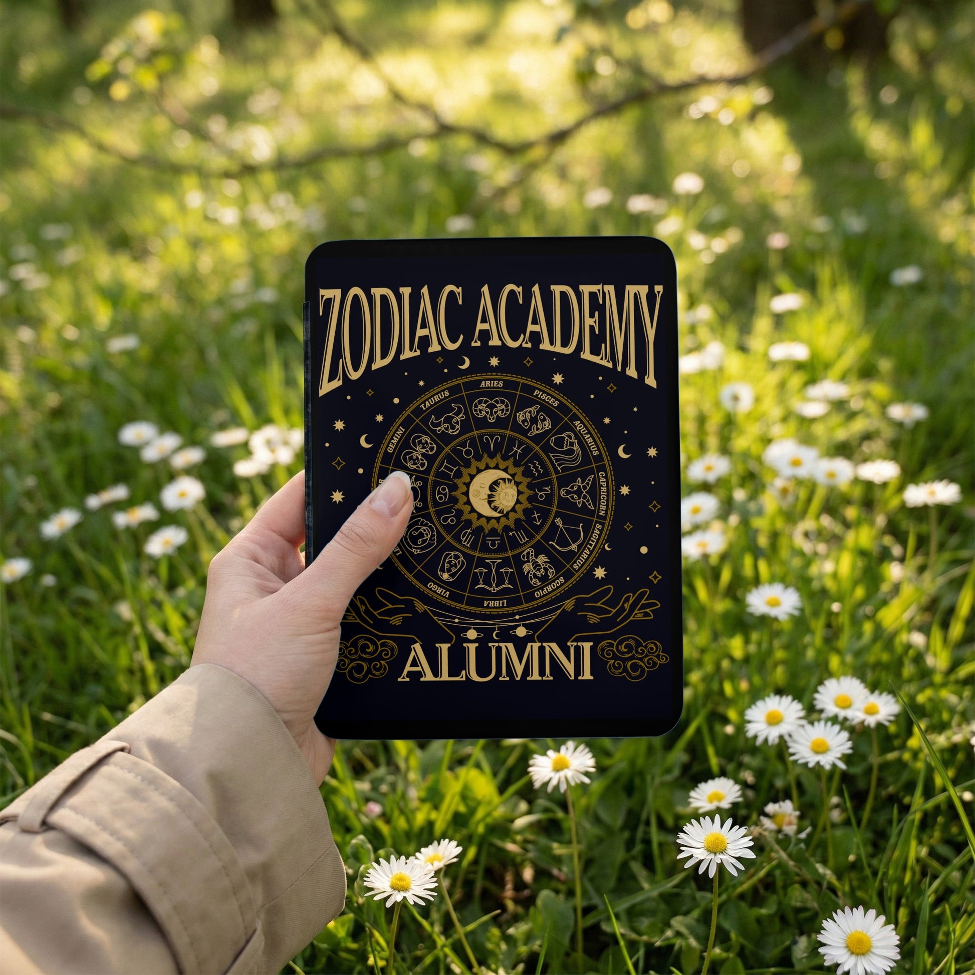 Zodiac Academy Alumni Astrological Wheel Design product type