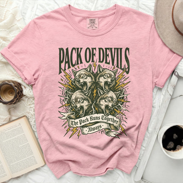 Pack of Devils Tee in Blossom