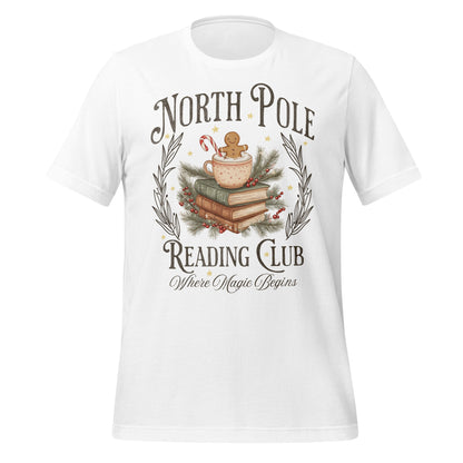 North Pole Reading Club Where Magic Begins Shirt