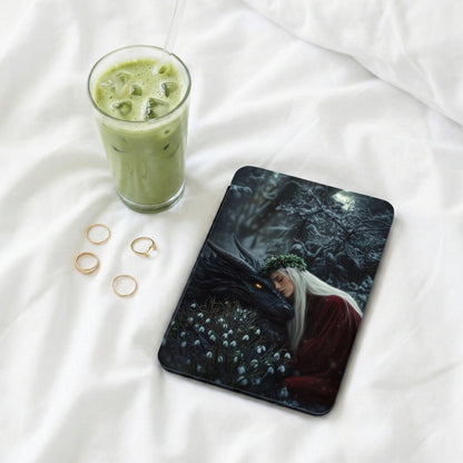 Winter Forest Dragon Woman White Hair Design product type