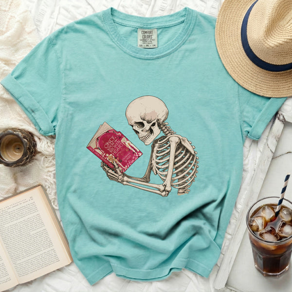 Broken Heart Skeleton Tee in Island Reef