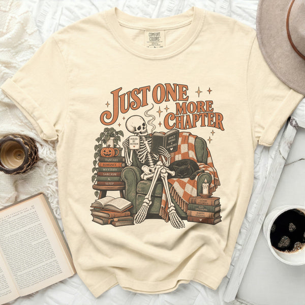 One More Chapter Book Tee in Ivory
