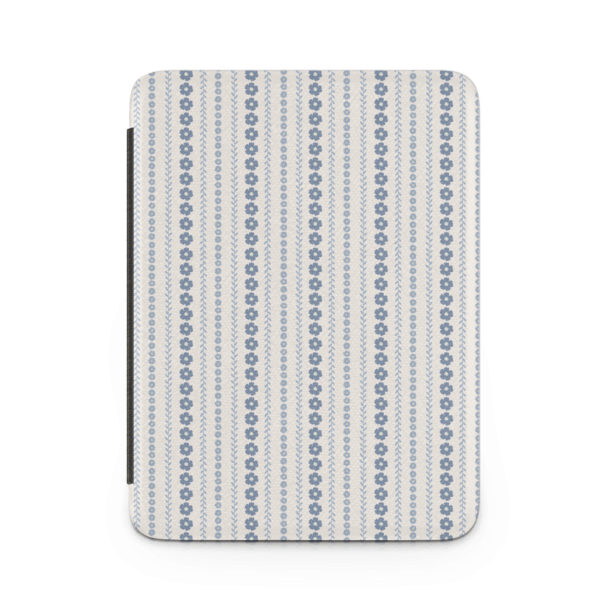 Vintage Floral Stripe Patterned Electronic Device Cover