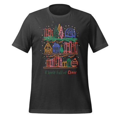 A Shelf Full of Cheer Festive Graphic T-shirt