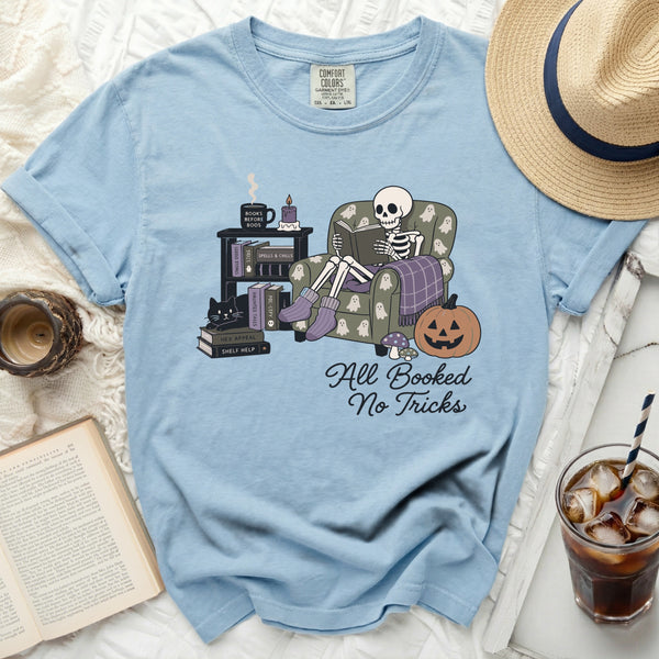 Booked No Tricks Tee in Chambray