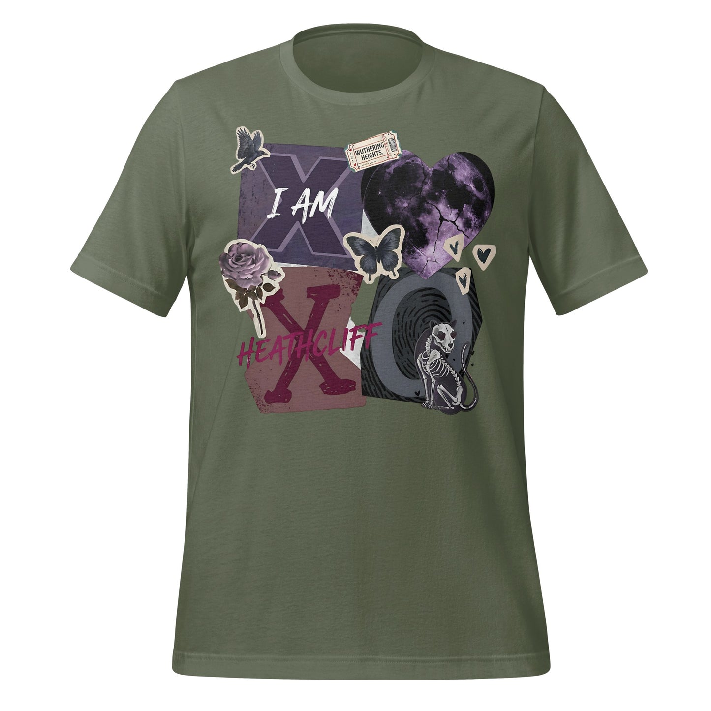 I Am Heathcliff Graphic Short Sleeve T-Shirt