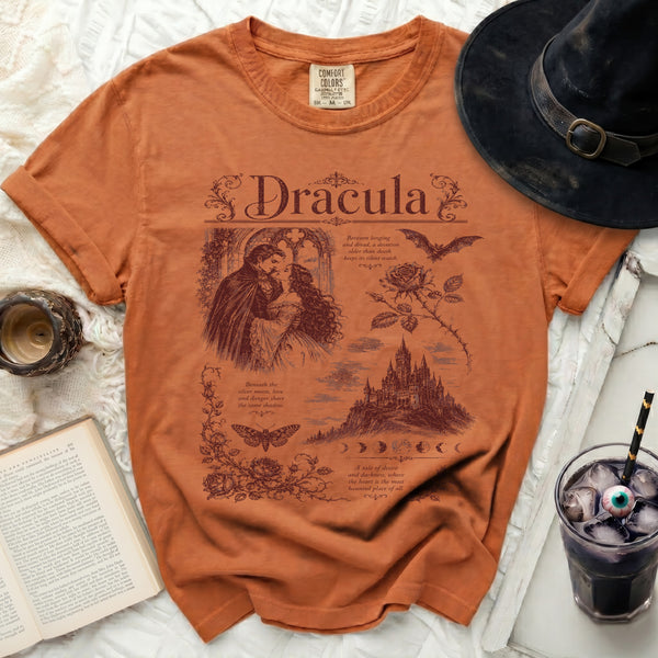 Dracula's Embrace Tee in Yam