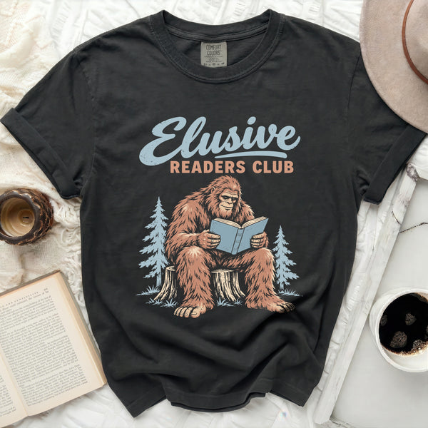 Elusive Readers Club Tee in Black