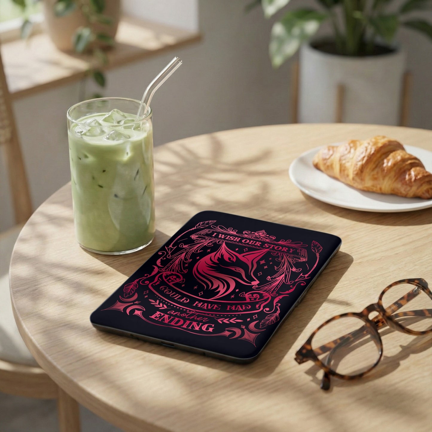 I Wish Our Story Ending Fox Design Tablet Case product type