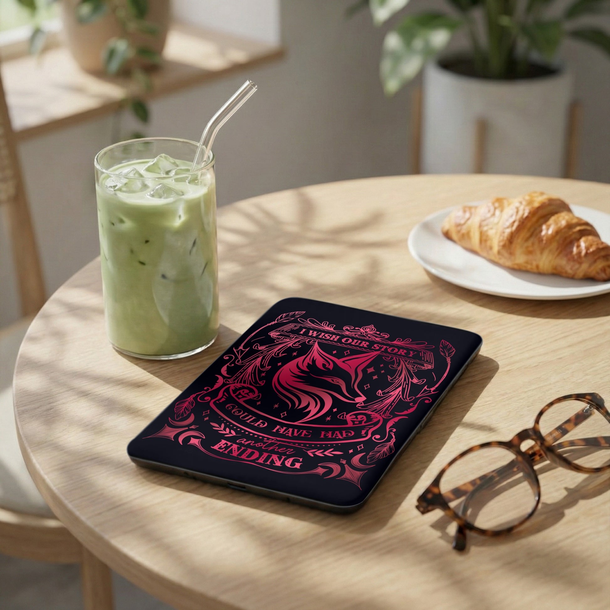 I Wish Our Story Ending Fox Design Tablet Case product type