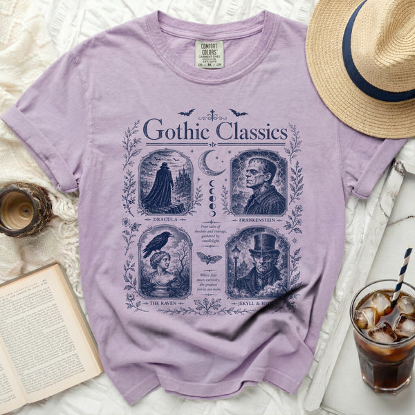 Gothic Tales Tee in Orchid