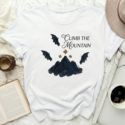 Climb The Mountain Bats Stars Illustration product type
Climb The Mountain, Mountain Design, Bats Graphic, Star Illustration, Adventure Tee, Nature Apparel, Graphic TShirt, Fantasy Design, Mystical Top, Outdoor Theme, Night Sky Art, Celestial Print, Dark Aesthetic, Halloween Vibes, Spooky Bats, White Tee, Unique TShirt, Statement Tee, Aesthetic Clothing, Artistic Design