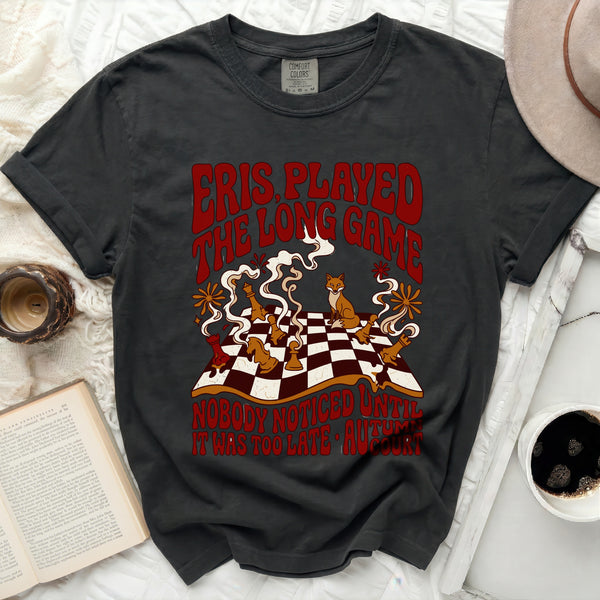 Eris's Long Game Fox Tee in Black