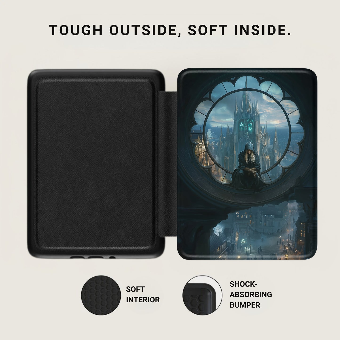 Tough Outside Soft Inside Shock-Absorbing Bumper product type