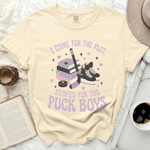 Puck Boys Plot Twist Tee in Ivory