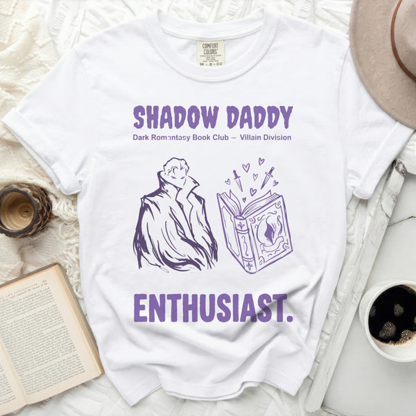 Shadow Daddy Enthusiast Tee in White