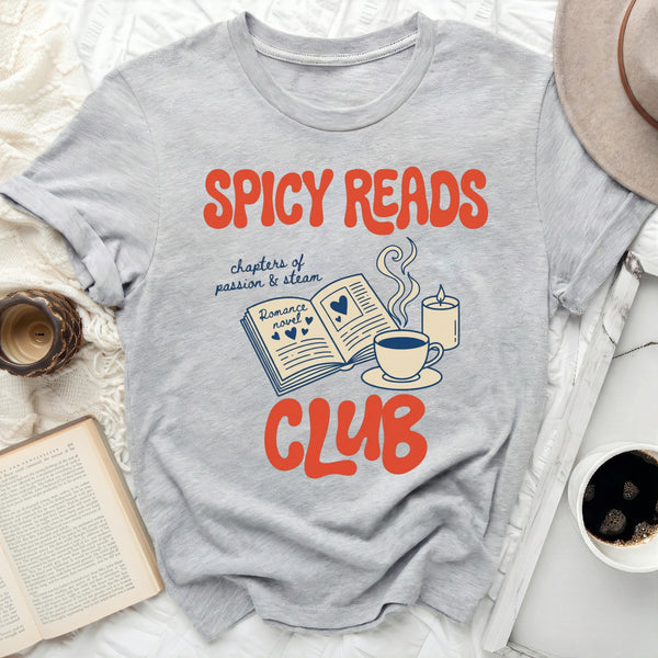 Passion & Steam Club Tee in Athletic Heather