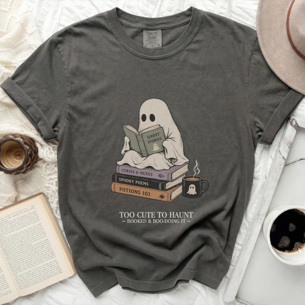Boo-tiful Reader Tee in Pepper