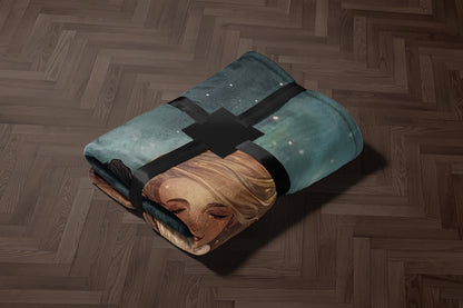 Cozy and Artistic Blanket with Unique Beauty Design