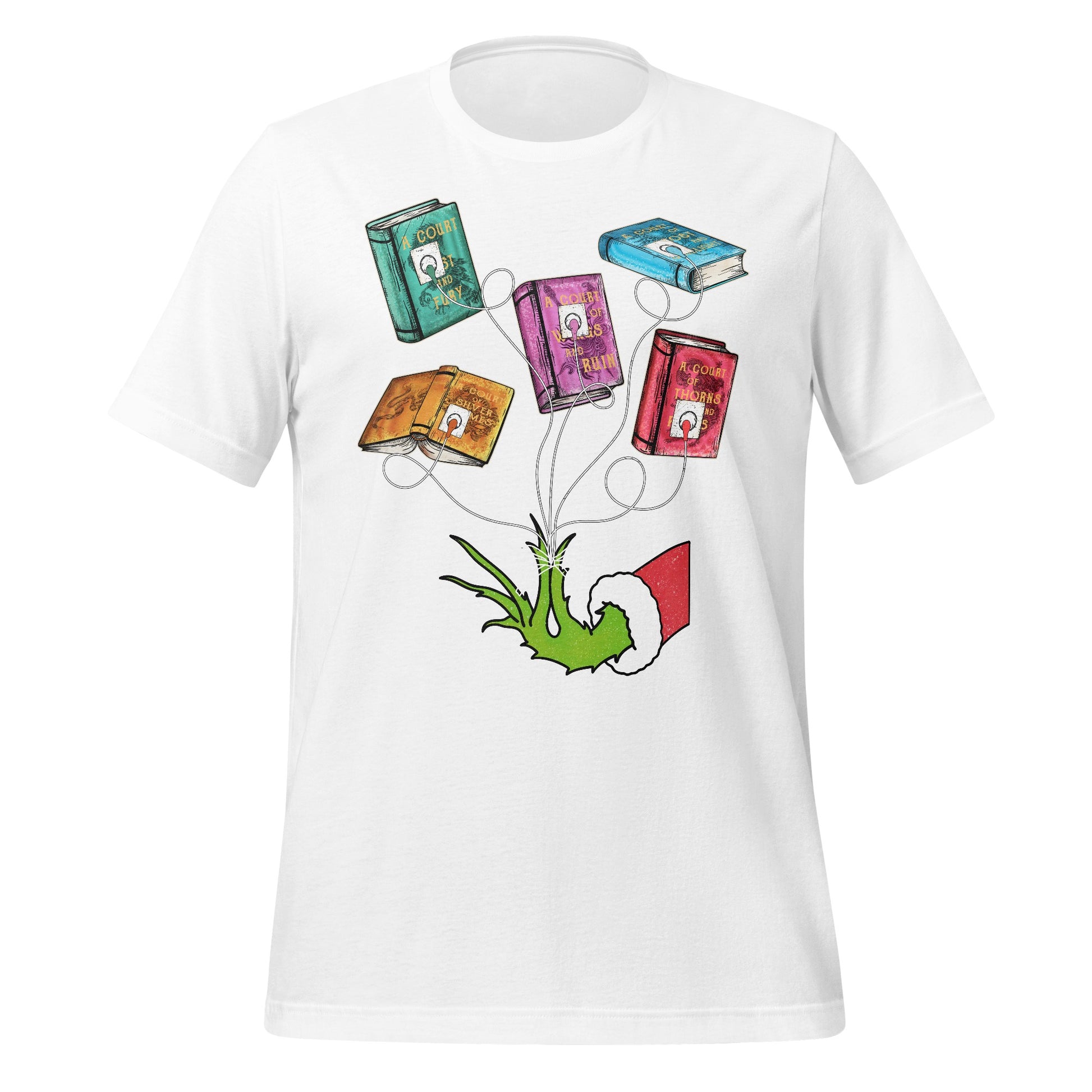 Festive Novel Lovers Graphic Tee for Book Enthusiasts