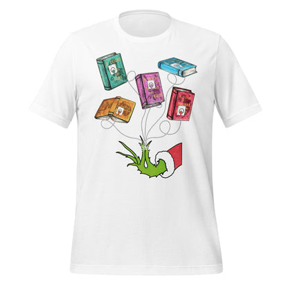 Festive Novel Lovers Graphic Tee for Book Enthusiasts