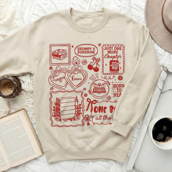 GRUMPY X SUNSHINE Sweatshirt in Sand