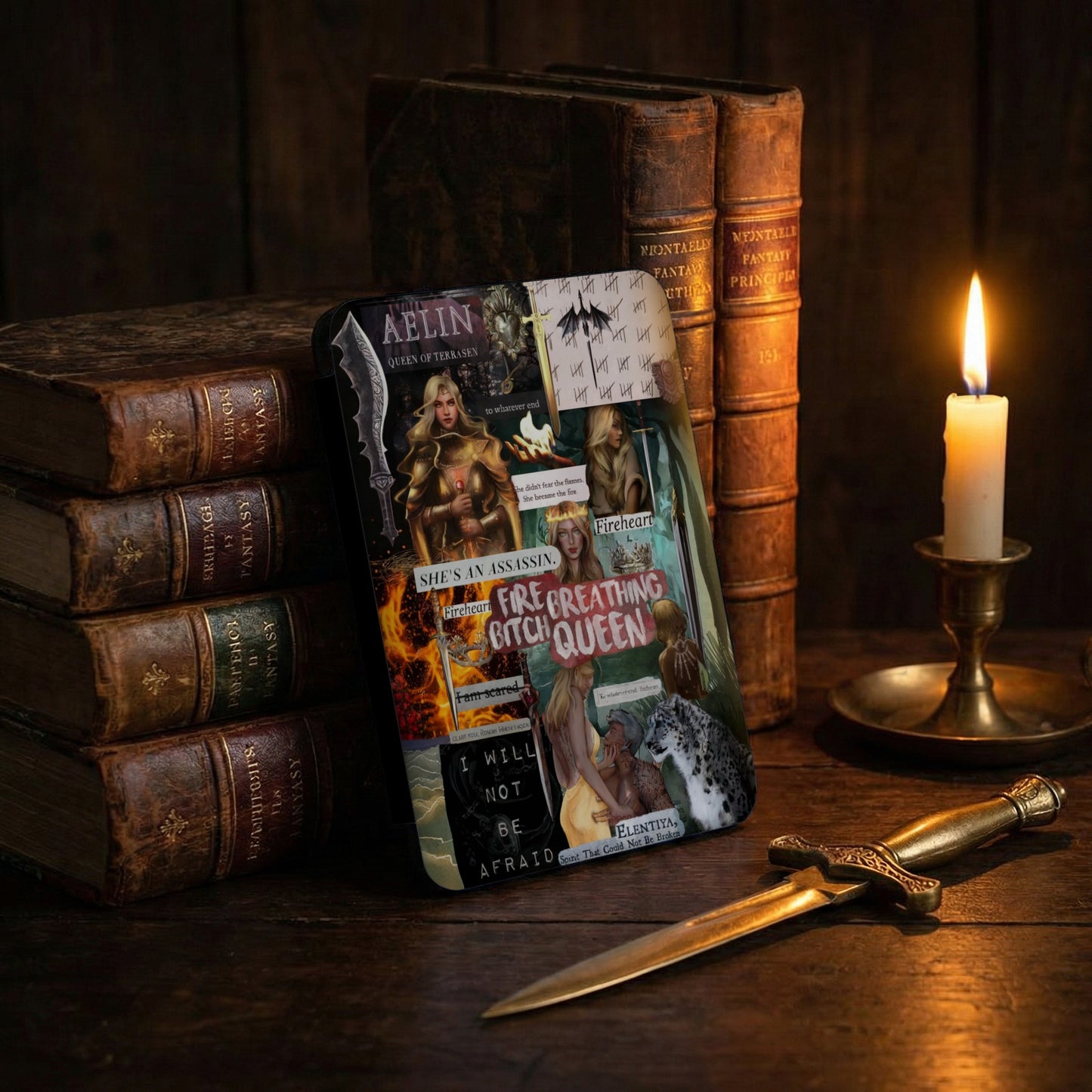 Aelin Queen of Terrasen Fire Breathing Bitch Queen product type