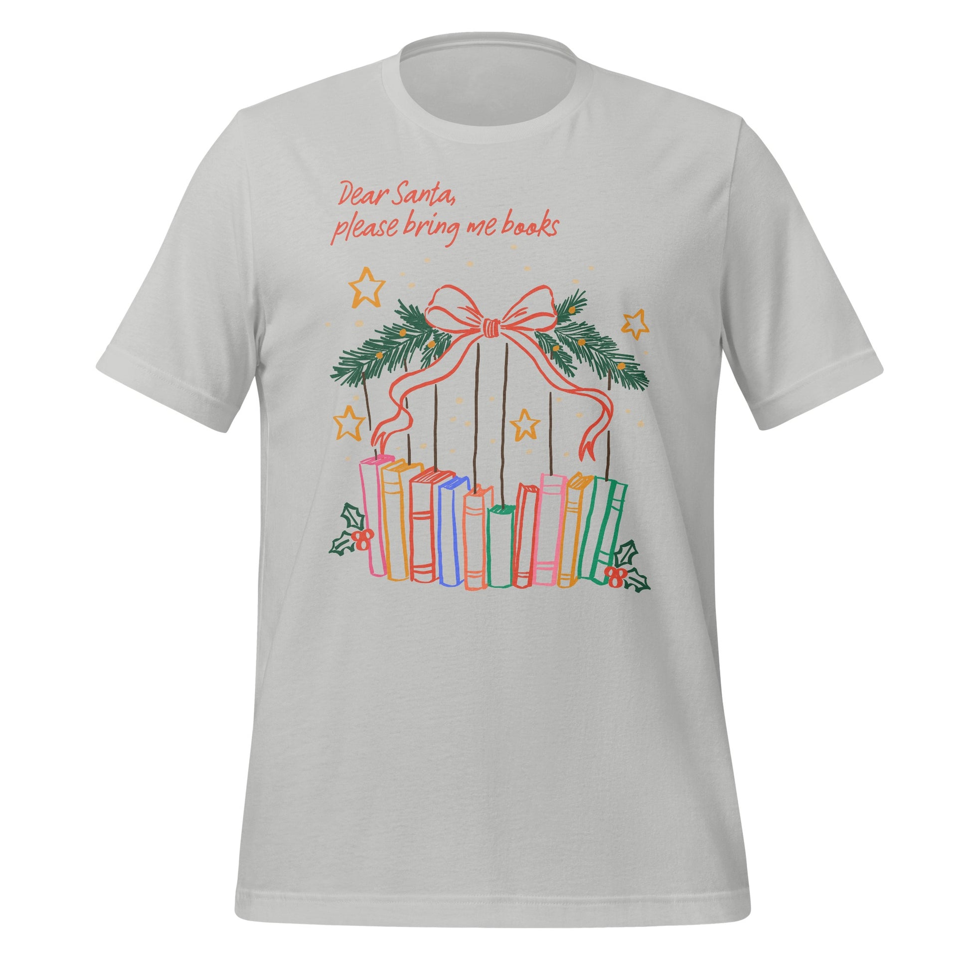 Dear Santa Please Bring Me Books T-Shirt