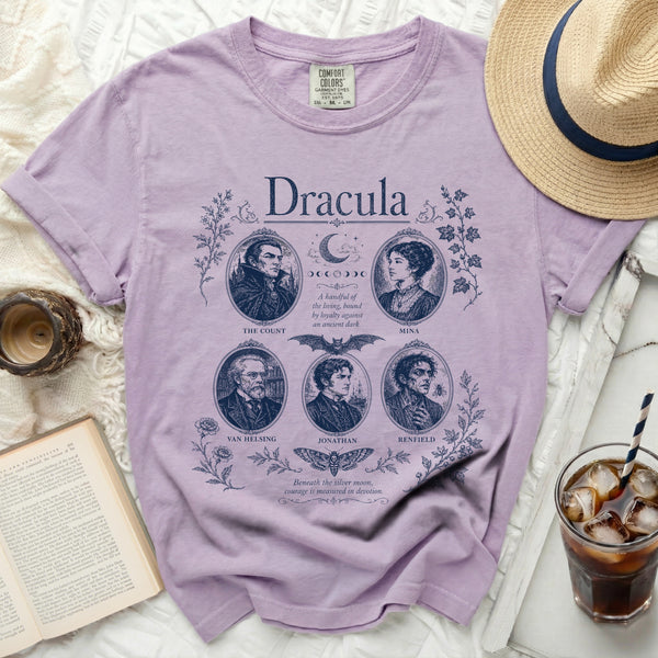 Vintage Dracula Tale Tee in Orchid