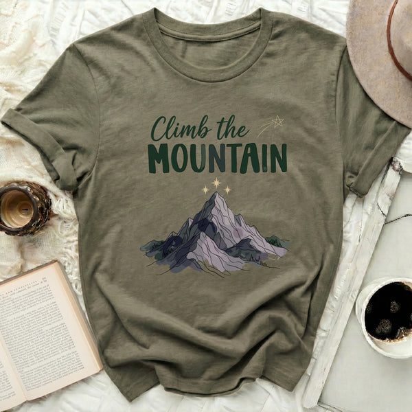 Shooting Star Summit Tee in Military Green