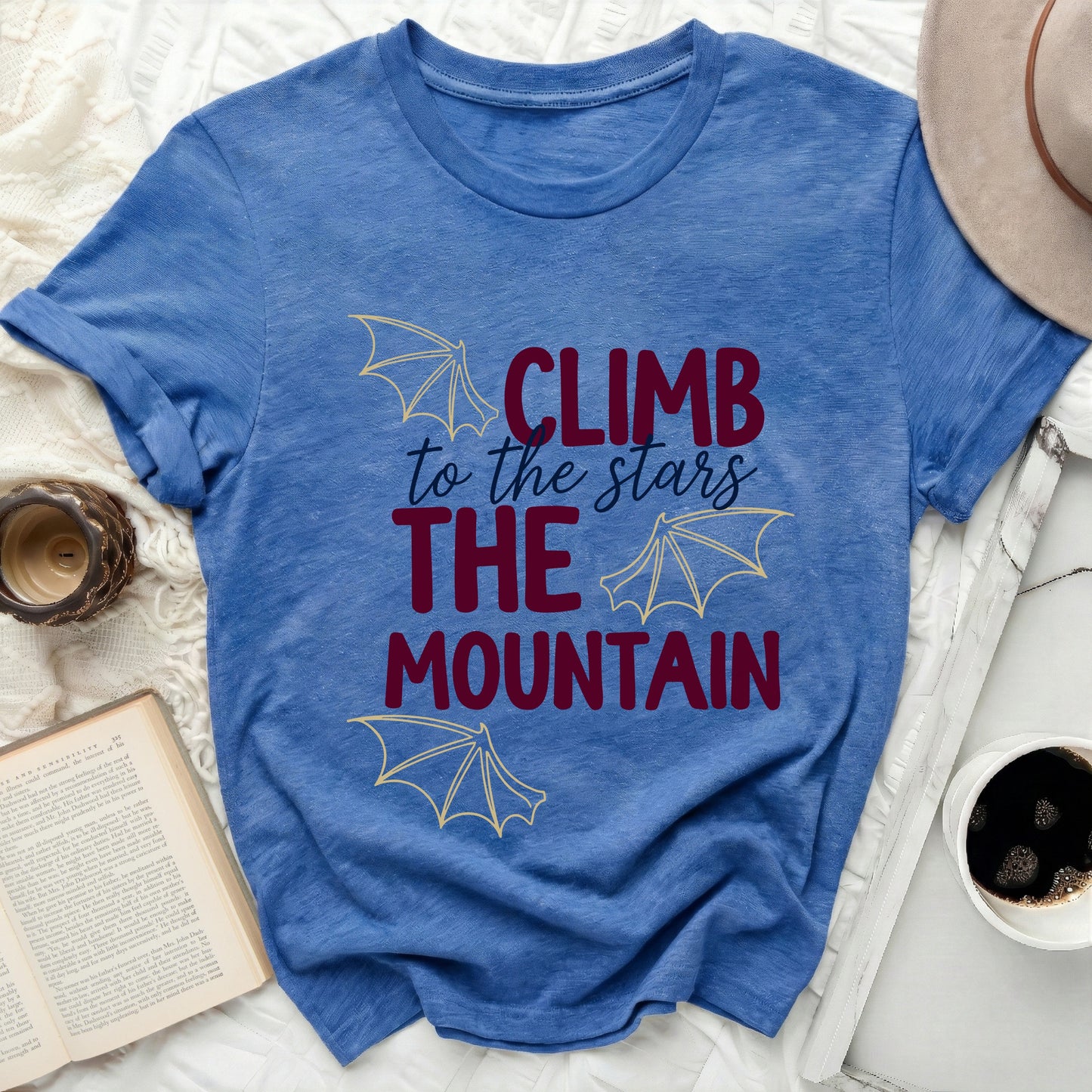 CLIMB to the stars THE MOUNTAIN unique product type