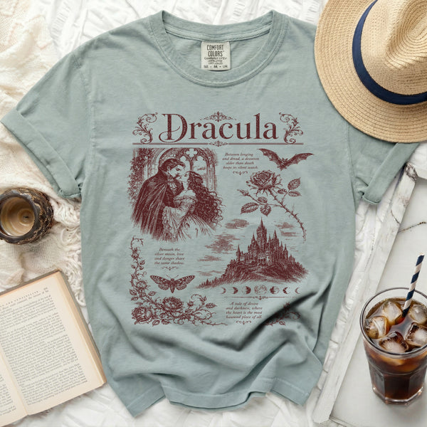 Dracula's Embrace Tee in Bay